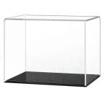 Custom Sized Acrylic Display Case with a Flat Acrylic Base (Choice of Colours)