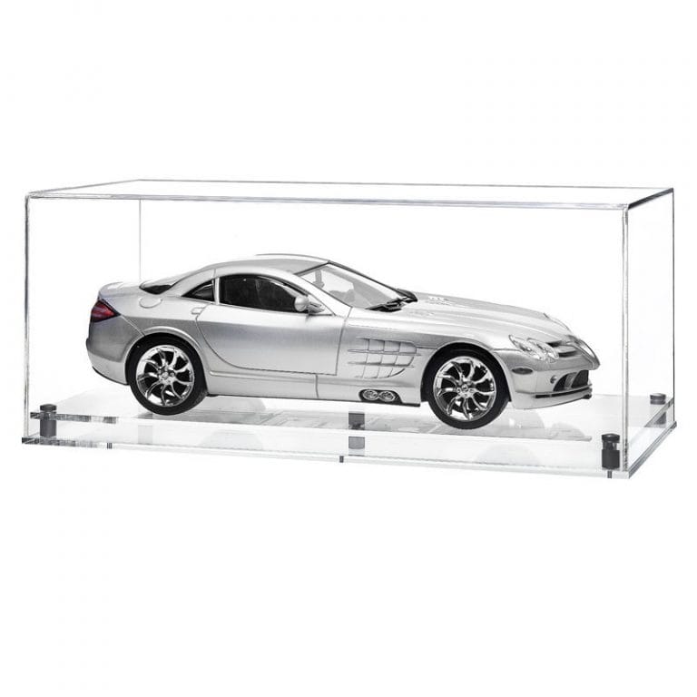 Display Case for a 112 Scale Model Car with a Modern Base
