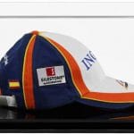 Acrylic Baseball Cap Display Case with Modern Base (Choice of Base Colours)