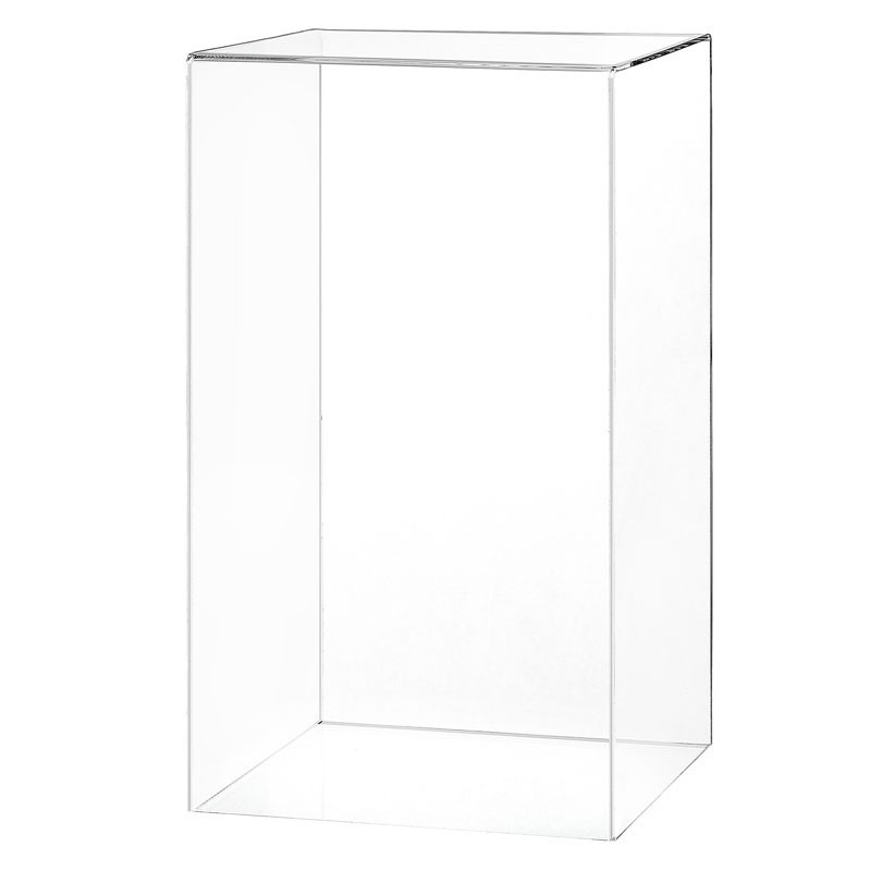 Clear Display Cover 175mm wide x 175mm deep x 300mm high 