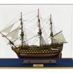 Model Ship Acrylic Display Case, Made to your Sizes- Choice of Base Colours