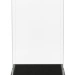 Acrylic 12 Inch Doll Display Case including a Wooden Base - 350mm High (Choice of Base Colours)