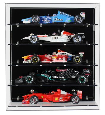 Wall Display Case for Large Modern 1:18 Scale Model Cars