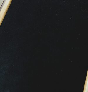 Jet Black Plain Finish Baize