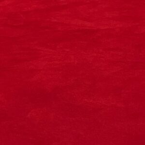 Red Coloured Baize with a Crushed Effect