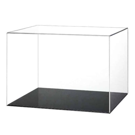 Clear Display Box - 200mm wide x 150mm deep x 168mm high Internally (Choice of Base Colours)