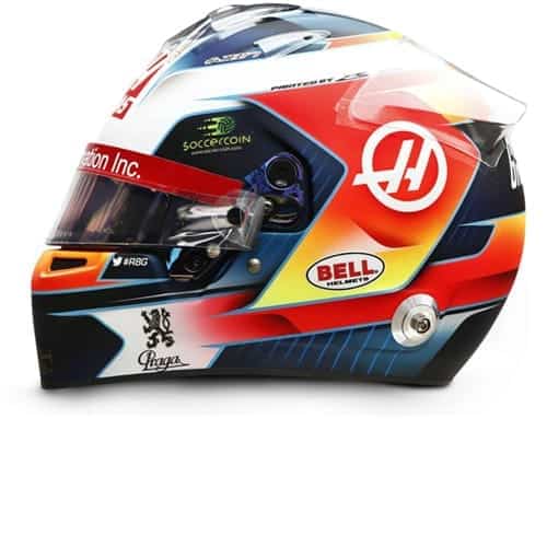 Full Size F1 Helmet Display Cases