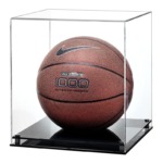 Display Case for a Basketball with a Modern Base