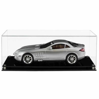 Display Case for a 1:12 Scale Model Car with a Modern Base (Choice of Base Colours)