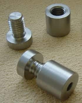 Stainless Steel Sign Fixing - 15mm Diameter