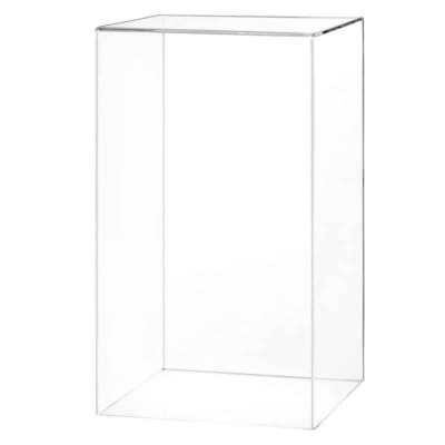 Clear Acrylic Display Cover - Inside Sizes 125mm wide x 125mm deep x 225mm high