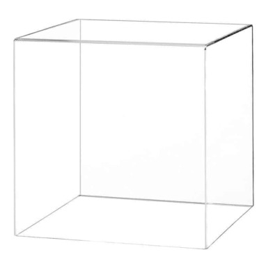 Custom Sized Acrylic Display Cover with No Base