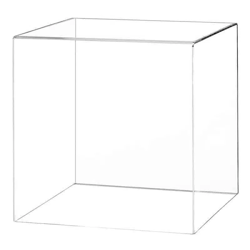 Custom Sized Acrylic Display Cover with No Base