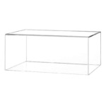 Clear Acrylic Display Cover - Inside Sizes 325mm wide x 150mm deep x 130mm high