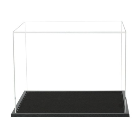 Custom Sized Acrylic Display Case with a Wooden Base (Choice of Base Colours)