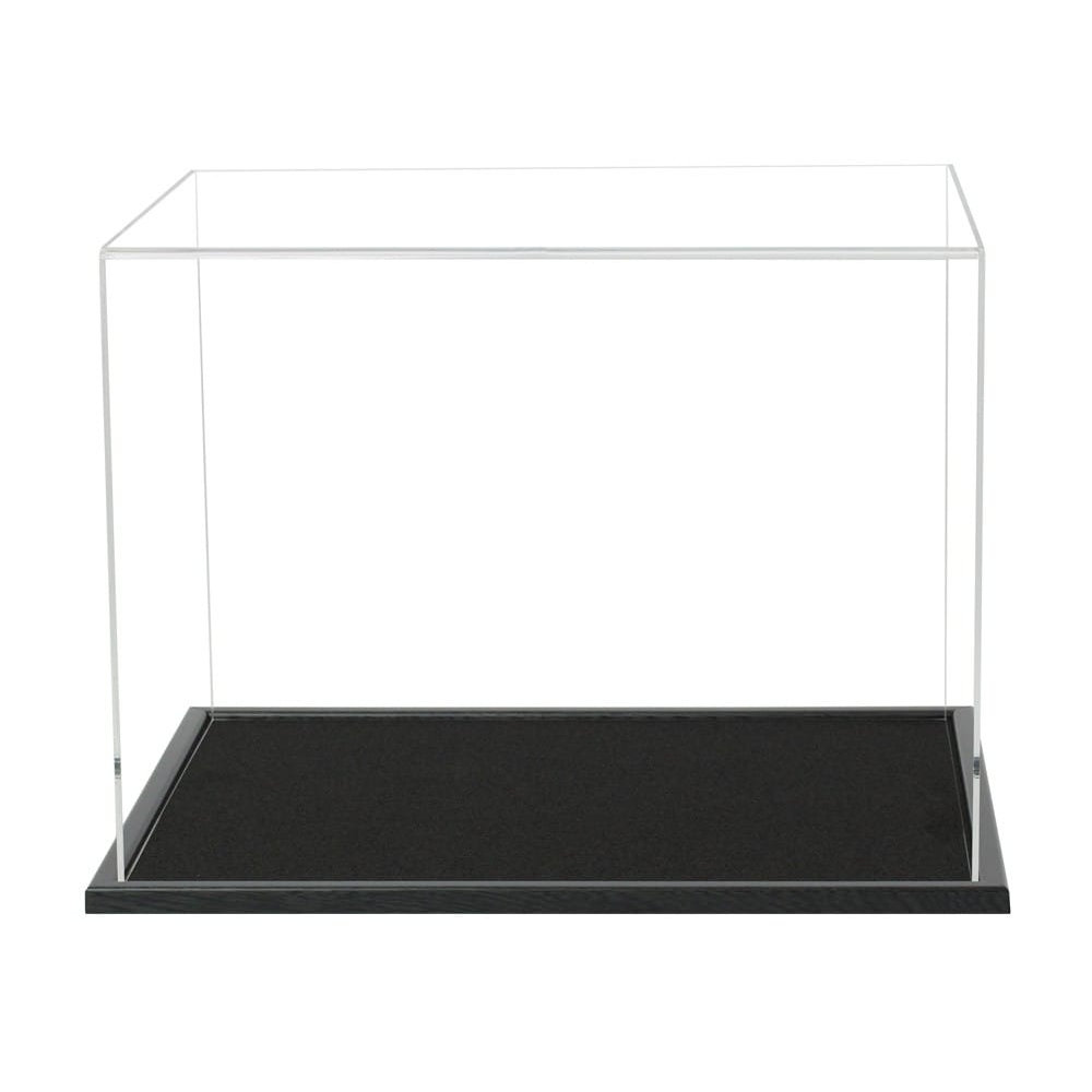 Custom Sized Acrylic Display Case with a Wooden Base (Choice of Base Colours)