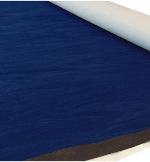 Image of the New Blue Baized with Crushed Velvet Effect