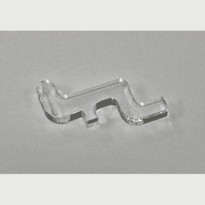 Replacement Shelf Clip for Standard Wall Display Cases