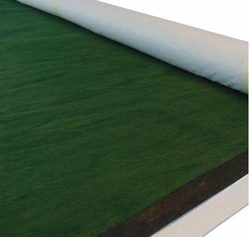 Image of the New Moss Green Baized with Crushed Velvet Effec